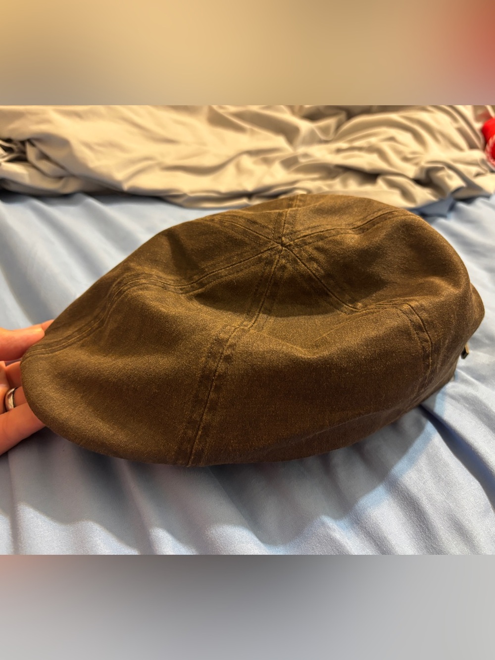 1917 by Biltmore Brown Driving Newsboy Golfer Cap / Hat Size Large / X-Large